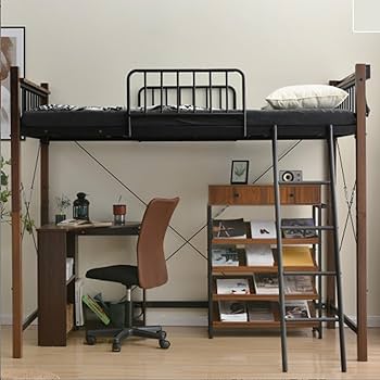 【高さ140cm】ロフトベッド パイプベッド シングル 耐荷重150kg システ 楽天市場】ロフトベッド パイプベッド シングル 耐荷重150kg 高